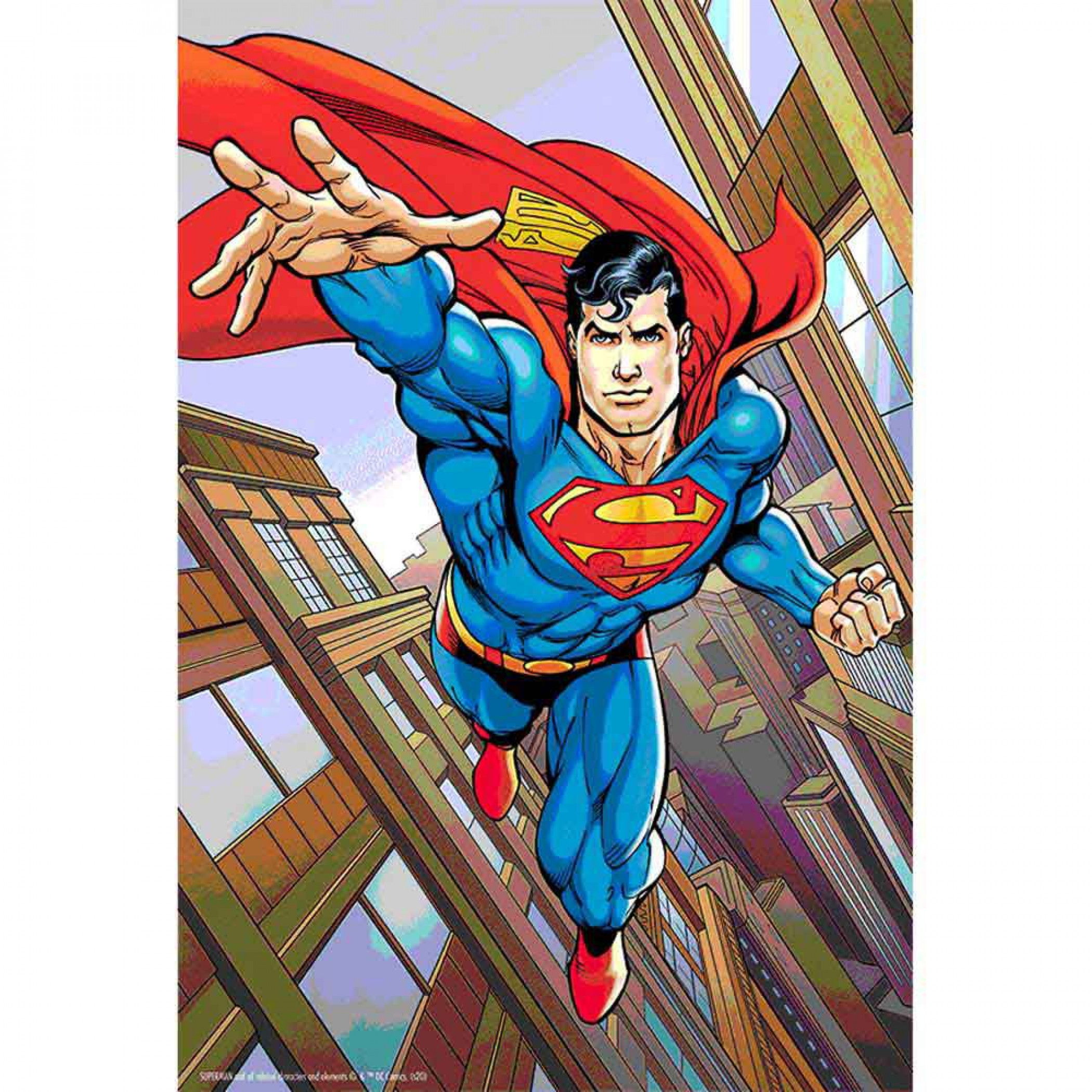 DC Comics Superman Flying 3D Image 300pc Puzzle